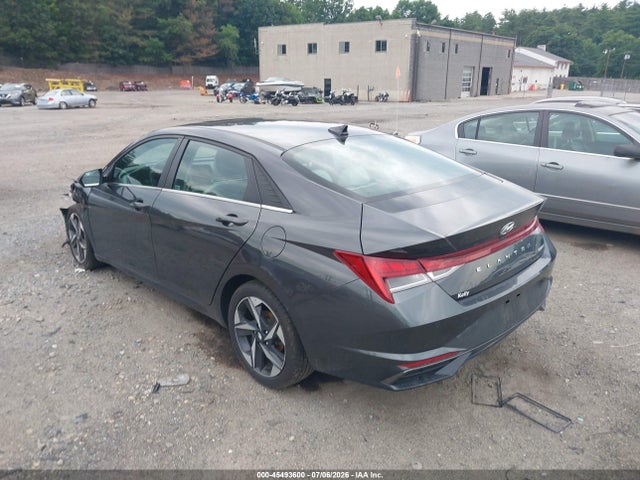 Продажа на аукционе авто 2022 Hyundai Elantra Limited, vin: 5NPLP4AG8NH067631, номер лота: 45493600