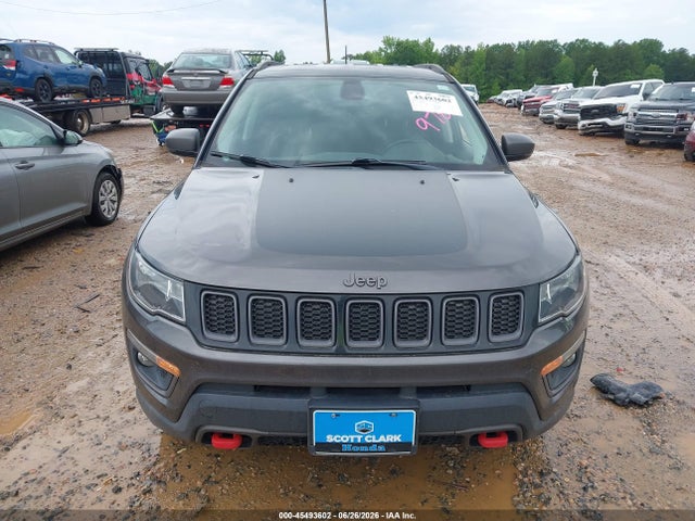 Auction sale of the 2019 Jeep Compass Trailhawk 4x4, vin: 3C4NJDDB2KT739785, lot number: 45493602