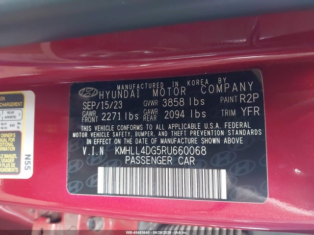 Hyundai ELANTRA SE 2024 KMHLL4DG5RU660068 Image 9