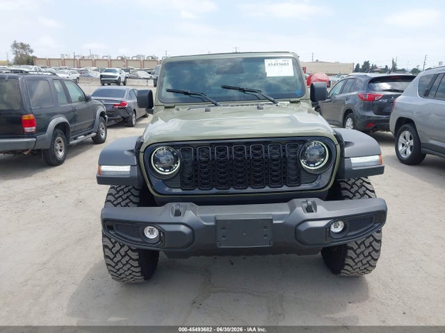 2026 Jeep Wrangler Willys 4x4 მანქანა იყიდება აუქციონზე, vin: 1C4PJXDN1TW191715, აუქციონის ნომერი: 45493682