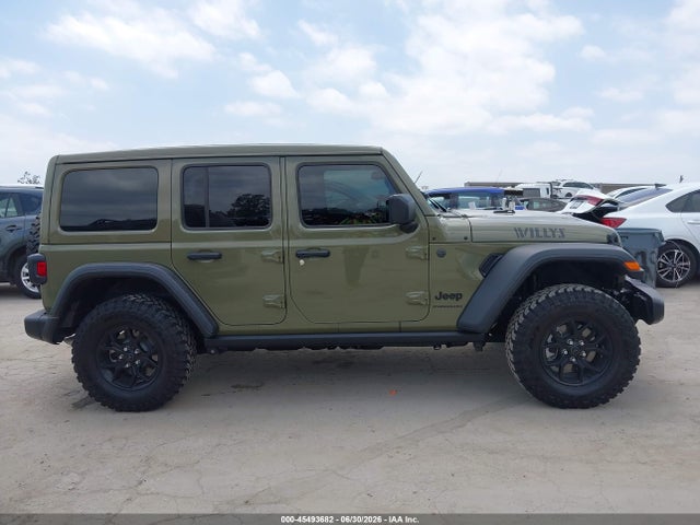 2026 Jeep Wrangler Willys 4x4 მანქანა იყიდება აუქციონზე, vin: 1C4PJXDN1TW191715, აუქციონის ნომერი: 45493682