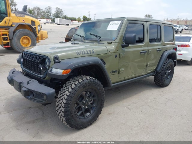 2026 Jeep Wrangler Willys 4x4 მანქანა იყიდება აუქციონზე, vin: 1C4PJXDN1TW191715, აუქციონის ნომერი: 45493682