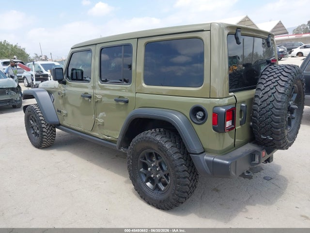 2026 Jeep Wrangler Willys 4x4 მანქანა იყიდება აუქციონზე, vin: 1C4PJXDN1TW191715, აუქციონის ნომერი: 45493682