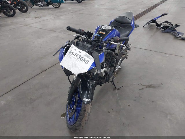 2018 Yamaha Yzfr3 მანქანა იყიდება აუქციონზე, vin: MH3RH06Y3JK017699, აუქციონის ნომერი: 45493688