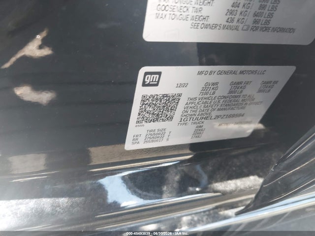 Aukcja sprzedaży 2023 Gmc Sierra 1500 4wd  Short Box Denali Ultimate, vin: 1GTUUHEL2PZ169594, numer aukcji: 45493839