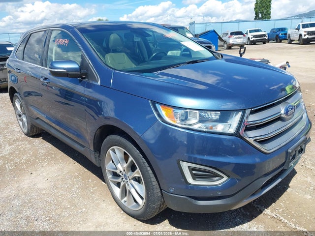2018 Ford Edge Titanium მანქანა იყიდება აუქციონზე, vin: 2FMPK4K96JBB13717, აუქციონის ნომერი: 45493894