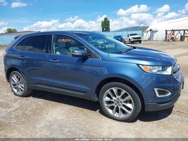 2018 Ford Edge Titanium მანქანა იყიდება აუქციონზე, vin: 2FMPK4K96JBB13717, აუქციონის ნომერი: 45493894