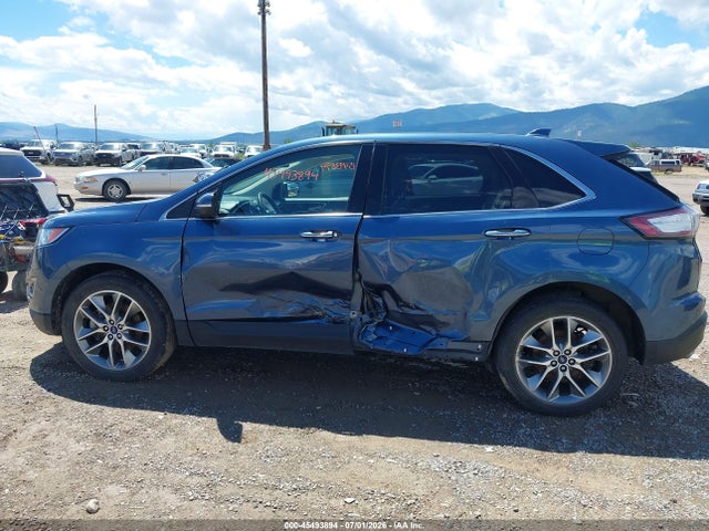 2018 Ford Edge Titanium მანქანა იყიდება აუქციონზე, vin: 2FMPK4K96JBB13717, აუქციონის ნომერი: 45493894