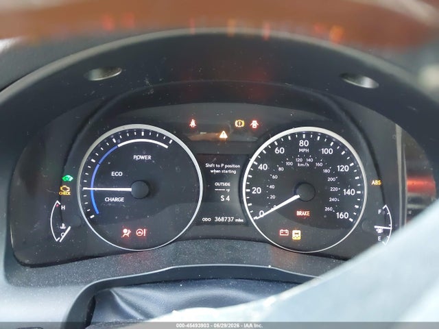 45493903 :رقم المزاد ، JTHBW1GG2D2008738 vin ، 2013 Lexus Es 300h مزاد بيع