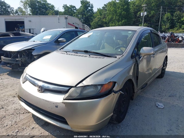 2008 Honda Civic Lx მანქანა იყიდება აუქციონზე, vin: 1HGFA16558L111560, აუქციონის ნომერი: 45493961