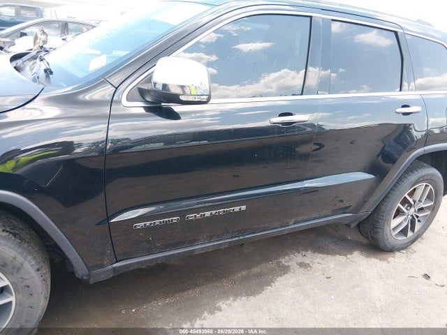 45493968 :رقم المزاد ، 1C4RJFBG7JC166193 vin ، 2018 Jeep Grand Cherokee Limited 4x4 مزاد بيع