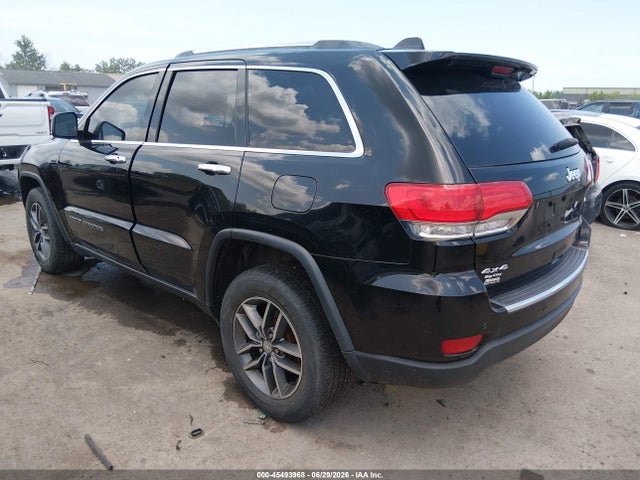 45493968 :رقم المزاد ، 1C4RJFBG7JC166193 vin ، 2018 Jeep Grand Cherokee Limited 4x4 مزاد بيع