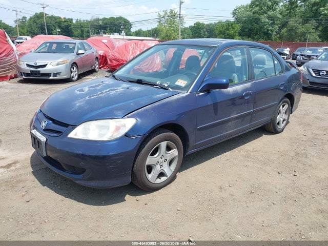 Продажа на аукционе авто 2004 Honda Civic Ex, vin: 2HGES26754H575536, номер лота: 45493993