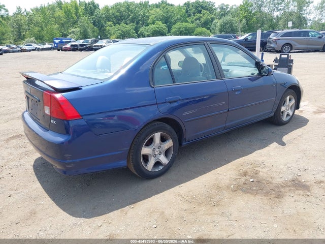 Продажа на аукционе авто 2004 Honda Civic Ex, vin: 2HGES26754H575536, номер лота: 45493993