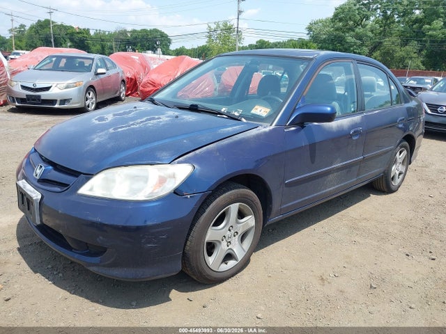 Продажа на аукционе авто 2004 Honda Civic Ex, vin: 2HGES26754H575536, номер лота: 45493993