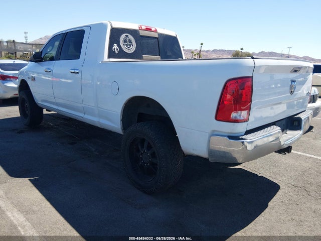 2011 Ram Ram 2500 Slt მანქანა იყიდება აუქციონზე, vin: 3D7TT2HT6BG507228, აუქციონის ნომერი: 45494032