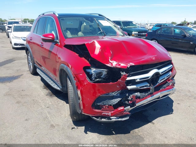 45494188 :رقم المزاد ، 4JGFB4KE3LA031824 vin ، 2020 Mercedes-benz Gle 350 4matic مزاد بيع