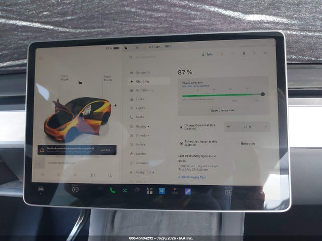 Aukcja sprzedaży 2023 Tesla Model Y Awd/long Range Dual Motor All-wheel Drive, vin: 7SAYGDEE5PF938505, numer aukcji: 45494232