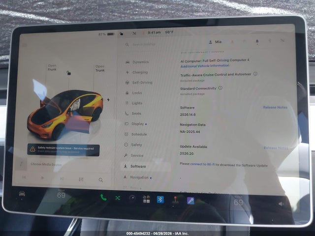 Aukcja sprzedaży 2023 Tesla Model Y Awd/long Range Dual Motor All-wheel Drive, vin: 7SAYGDEE5PF938505, numer aukcji: 45494232