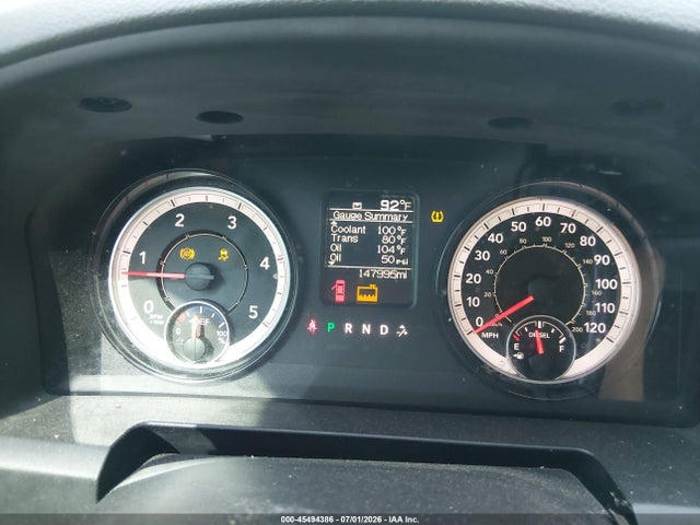Aukcja sprzedaży 2018 Ram 2500 Tradesman  4x4 6'4 Box, vin: 3C6UR5CL6JG126488, numer aukcji: 45494386