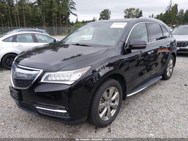 Acura Mdx Advance Pkg W/entertainment Pkg 2014 5FRYD4H80EB030311 Image 2
