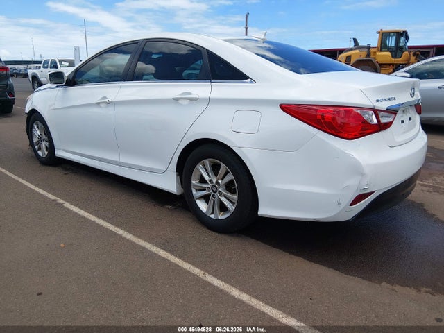 2014 Hyundai Sonata Gls მანქანა იყიდება აუქციონზე, vin: 5NPEB4AC4EH934270, აუქციონის ნომერი: 45494528