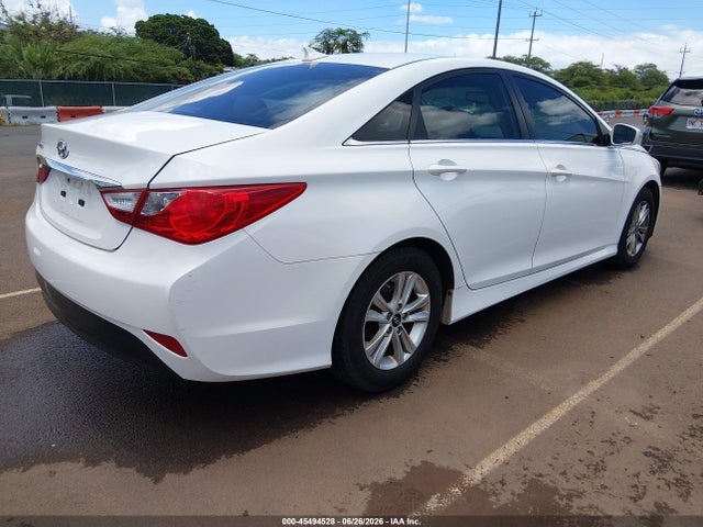 2014 Hyundai Sonata Gls მანქანა იყიდება აუქციონზე, vin: 5NPEB4AC4EH934270, აუქციონის ნომერი: 45494528