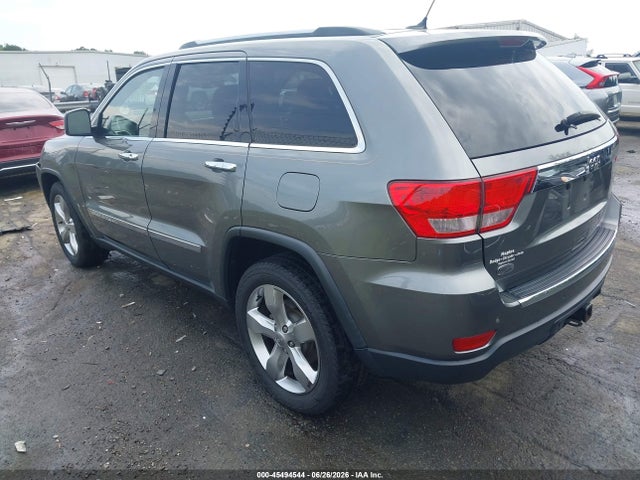 45494544 :رقم المزاد ، 1C4RJECG0CC265501 vin ، 2012 Jeep Grand Cherokee Overland مزاد بيع