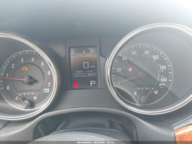 45494544 :رقم المزاد ، 1C4RJECG0CC265501 vin ، 2012 Jeep Grand Cherokee Overland مزاد بيع