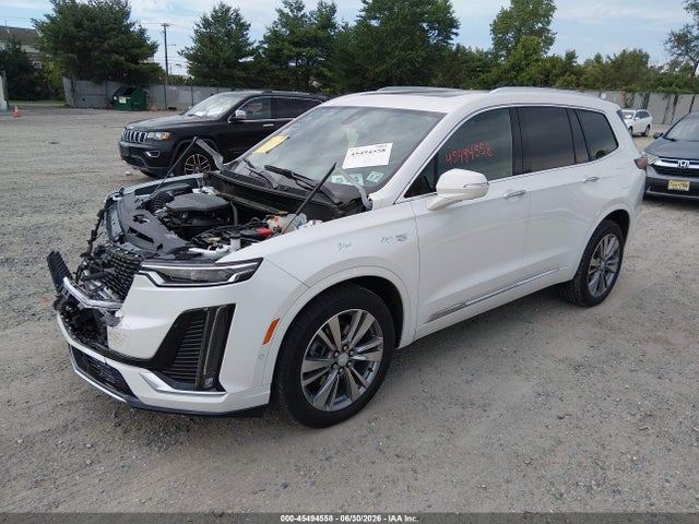45494558 :رقم المزاد ، 1GYKPDRS8NZ131710 vin ، 2022 Cadillac Xt6 Awd Premium Luxury مزاد بيع