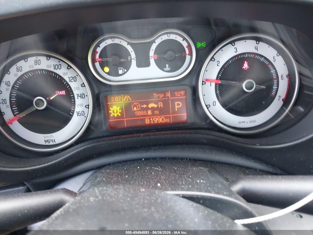 2014 Fiat 500l Trekking მანქანა იყიდება აუქციონზე, vin: ZFBCFADH5EZ004603, აუქციონის ნომერი: 45494593