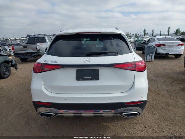 45494644 :رقم المزاد ، W1NKM4GBXSU091567 vin ، 2025 Mercedes-benz Glc 300 Suv مزاد بيع