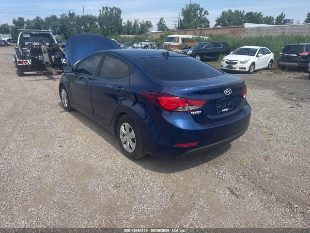Aukcja sprzedaży 2016 Hyundai Elantra Se, vin: 5NPDH4AE7GH682447, numer aukcji: 45494720