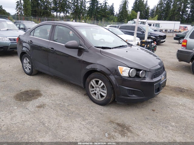 2015 Chevrolet Sonic Lt Auto მანქანა იყიდება აუქციონზე, vin: 1G1JC5SH6F4165508, აუქციონის ნომერი: 45494780