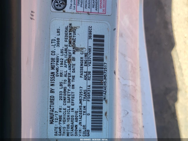 Nissan 370Z 2018 JN1AZ4EH5JM572517 Image 9
