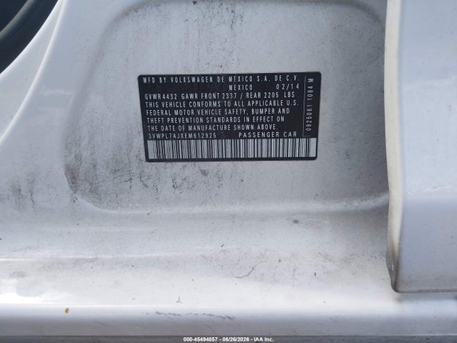 3VWPL7AJXEM612925 Volkswagen Jetta Sportwagen 2.0l Tdi