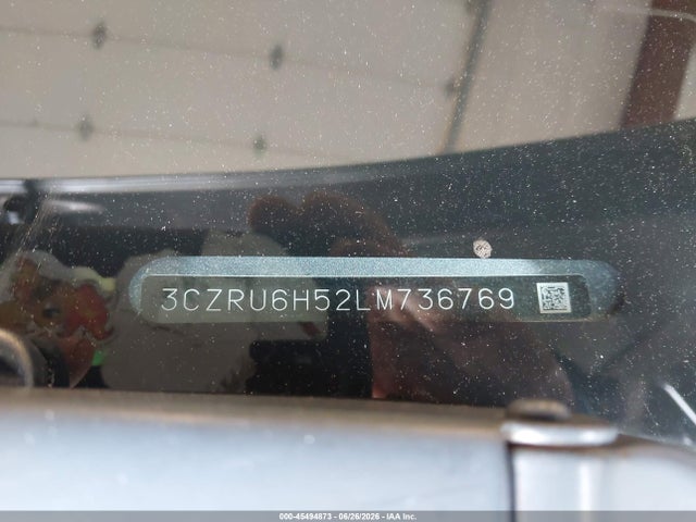 2020 Honda Hr-v Awd Ex მანქანა იყიდება აუქციონზე, vin: 3CZRU6H52LM736769, აუქციონის ნომერი: 45494873