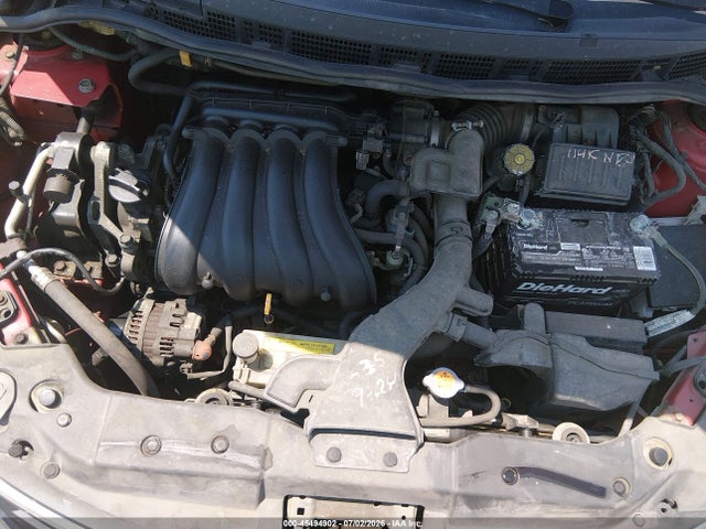 2012 Nissan Versa 1.8 S მანქანა იყიდება აუქციონზე, vin: 3N1BC1CP0CK203713, აუქციონის ნომერი: 45494902