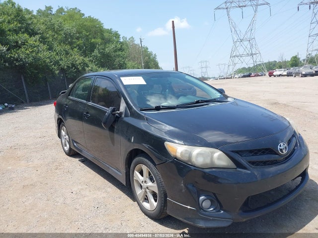 45494938 :رقم المزاد ، 2T1BU4EE6CC793615 vin ، 2012 Toyota Corolla S مزاد بيع