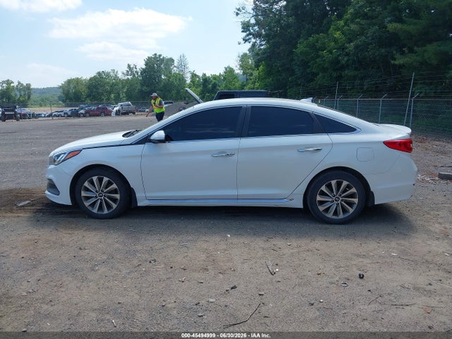 2016 Hyundai Sonata Sport მანქანა იყიდება აუქციონზე, vin: 5NPE34AFXGH300827, აუქციონის ნომერი: 45494999