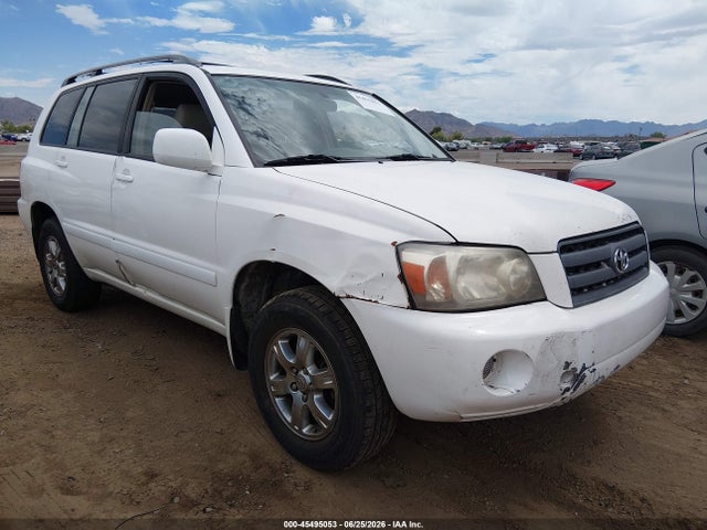 45495053 :رقم المزاد ، JTEEP21A450073055 vin ، 2005 Toyota Highlander V6 مزاد بيع