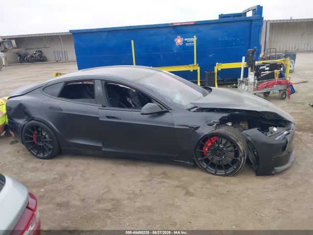 45495228 :رقم المزاد ، 5YJSA1E69RF540969 vin ، 2024 Tesla Model S Plaid Tri Motor All-wheel Drive مزاد بيع
