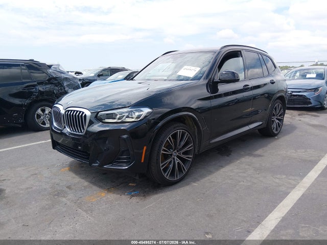 2022 Bmw X3 Xdrive30i მანქანა იყიდება აუქციონზე, vin: WBX57DP09NN173141, აუქციონის ნომერი: 45495274