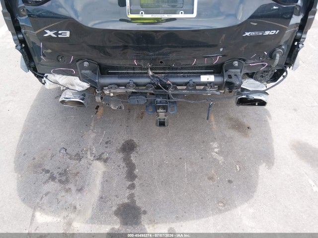 2022 Bmw X3 Xdrive30i მანქანა იყიდება აუქციონზე, vin: WBX57DP09NN173141, აუქციონის ნომერი: 45495274