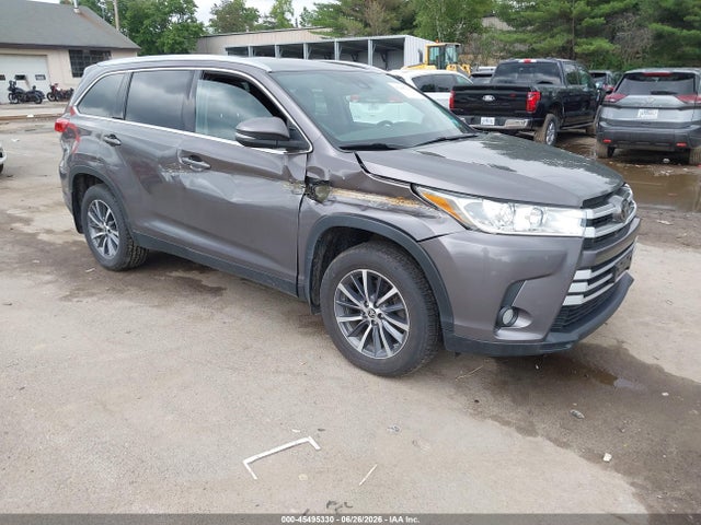 Aukcja sprzedaży 2019 Toyota Highlander Xle, vin: 5TDJZRFH4KS626937, numer aukcji: 45495330