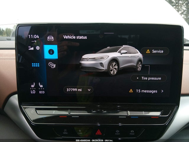 Продажа на аукционе авто 2021 Volkswagen Id.4 Awd Pro S, vin: WVGUNPE23MP060188, номер лота: 45495344