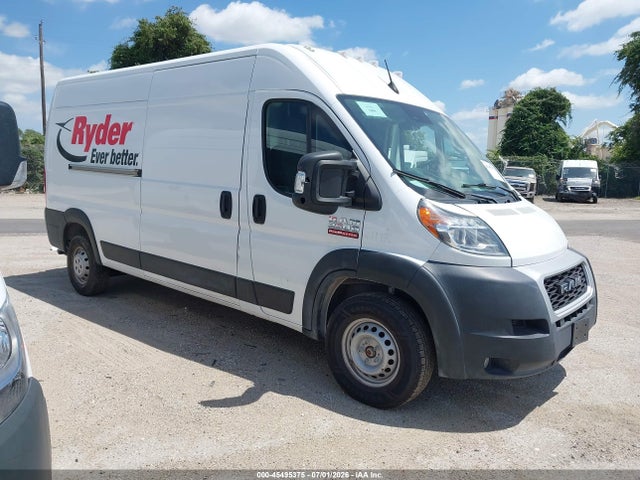 45495375 :رقم المزاد ، 3C6LRVDG5NE115982 vin ، 2022 Ram Promaster 2500 High Roof 159 Wb مزاد بيع