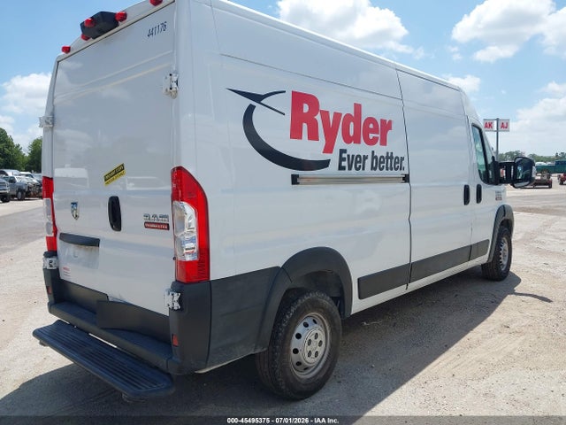 Продажа на аукционе авто 2022 Ram Promaster 2500 High Roof 159 Wb, vin: 3C6LRVDG5NE115982, номер лота: 45495375