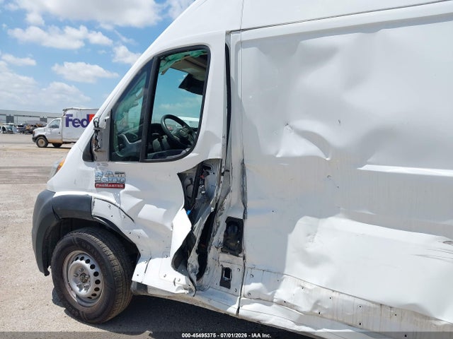 Продажа на аукционе авто 2022 Ram Promaster 2500 High Roof 159 Wb, vin: 3C6LRVDG5NE115982, номер лота: 45495375