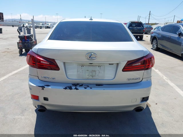 2009 Lexus Is 250 მანქანა იყიდება აუქციონზე, vin: JTHBK262592086509, აუქციონის ნომერი: 45495394